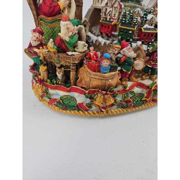 Grandeur Noel Musical Waterglobe Collectors Edition 2002 #15571 NOT WORKING READ - Picture 7 of 16